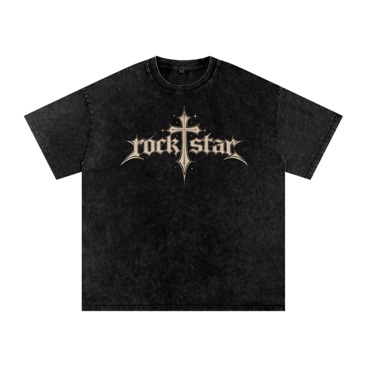 Gold "Rockstar" T-Shirt
