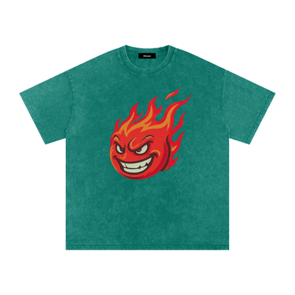Red "Fizzle Fireball" T-Shirt