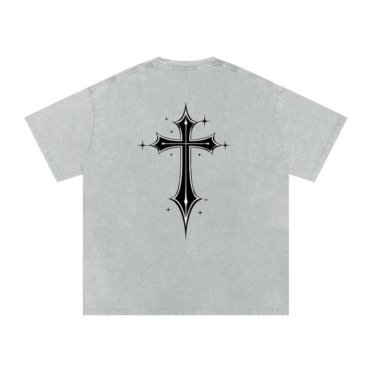 "RockStar" Washed Tee