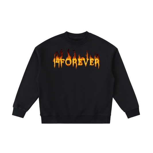 Kids' "On Fire" Crewneck