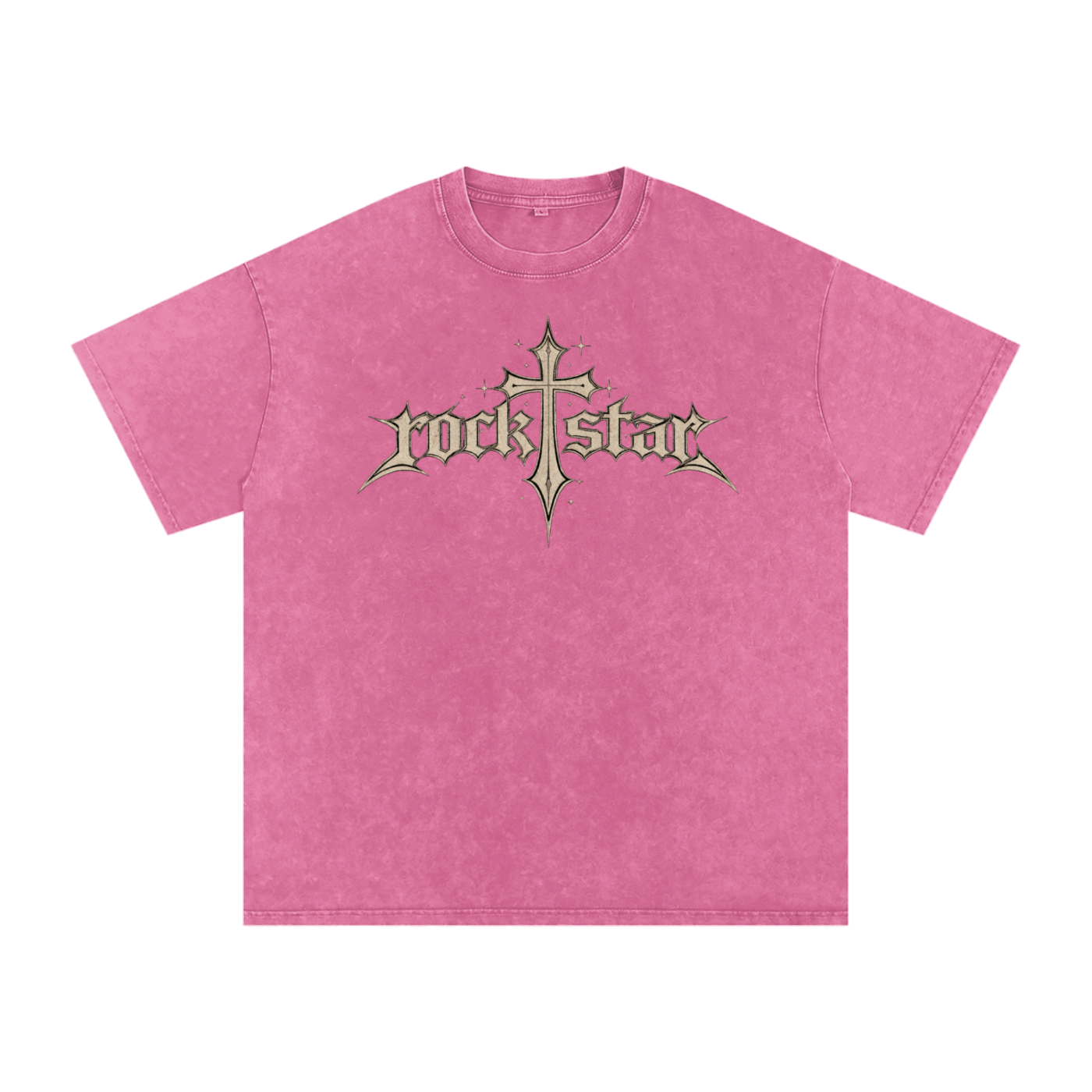 Gold "Rockstar" T-Shirt