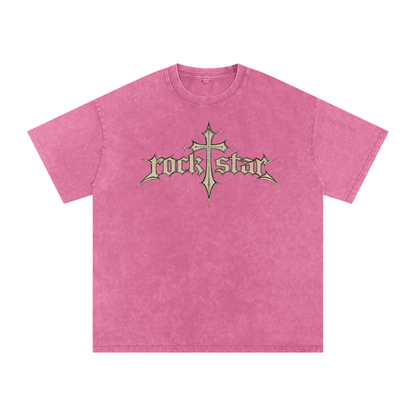 Gold "Rockstar" T-Shirt