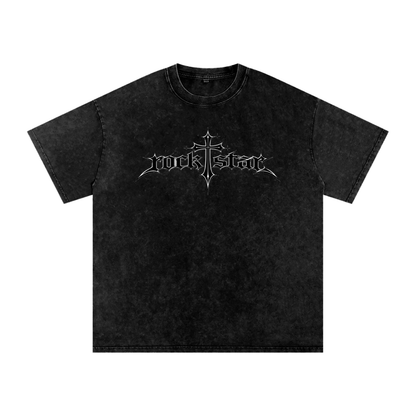 "RockStar" Washed Tee