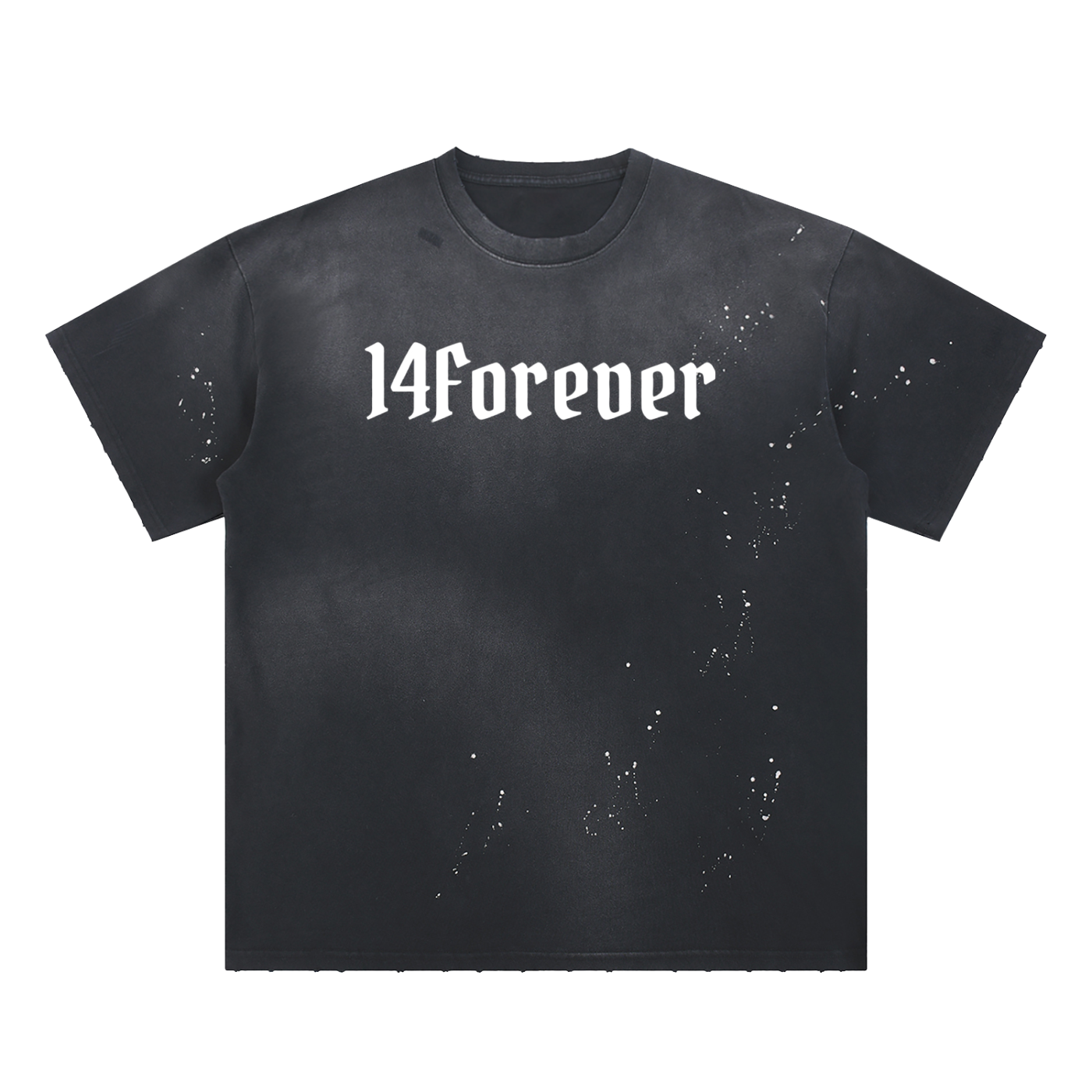 Paint Splattered "Believe" T-Shirt