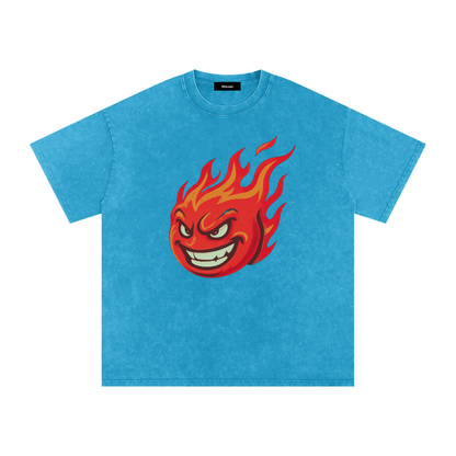 Red "Fizzle Fireball" T-Shirt