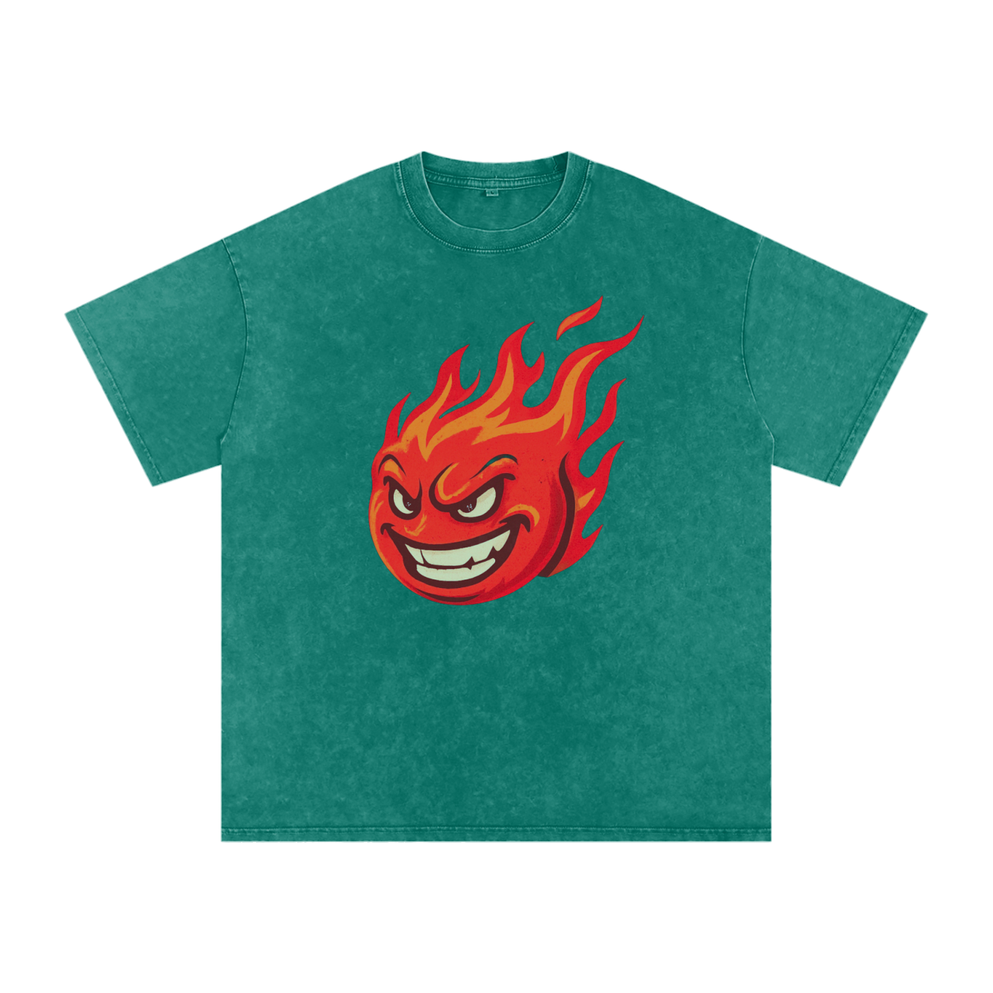 Red "Fizzle Fireball" T-Shirt