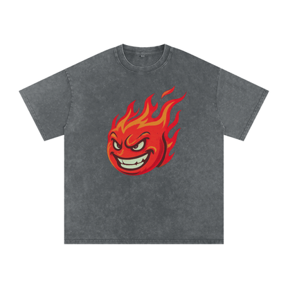 Red "Fizzle Fireball" T-Shirt
